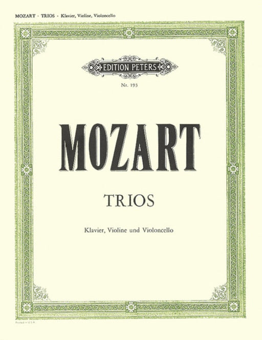 MOZART Piano Trios Complete