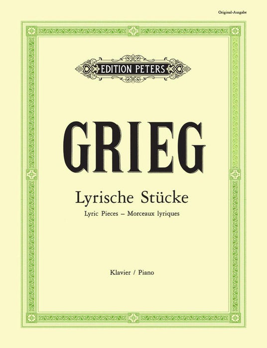 GRIEG Lyric Pieces Book 3 Op. 43