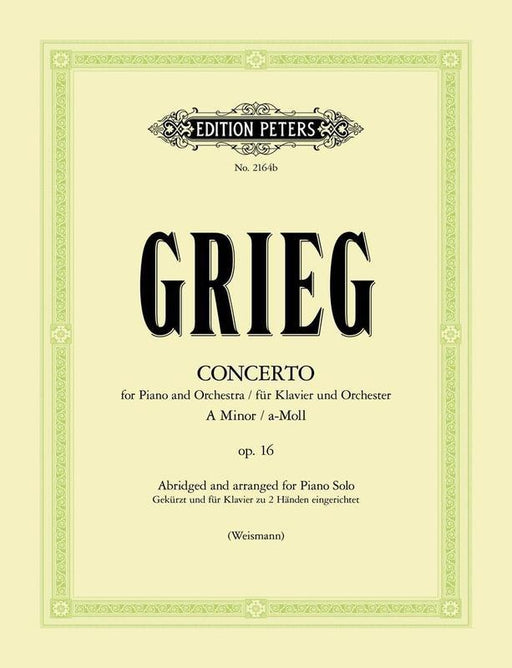 GRIEG Concerto in A Minor Op. 16