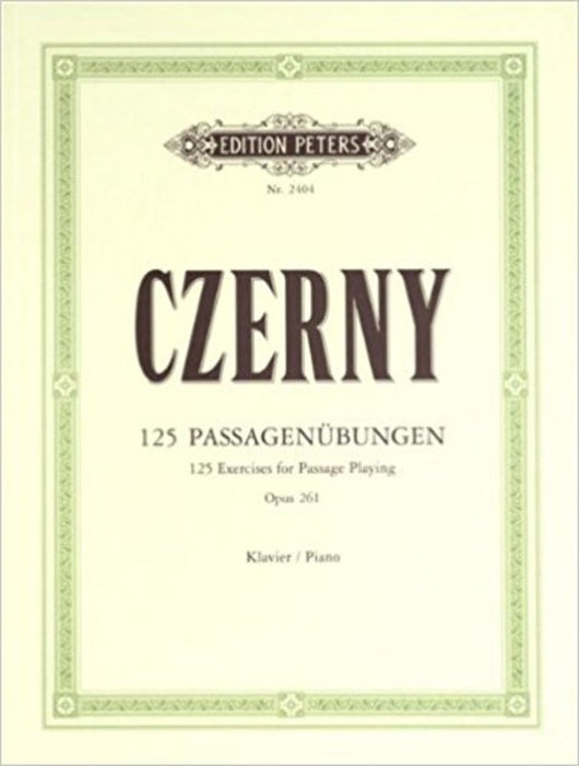125 Exercises for Passage Playing Op. 261