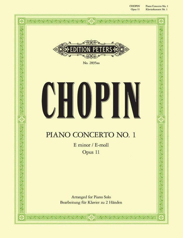 CHOPIN Concerto No. 1 in E minor Op. 11