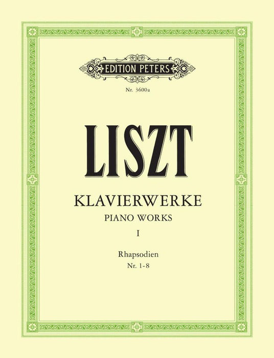 LISZT Piano Works Vol. 1