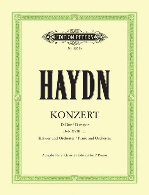 HAYDN Piano Concerto No. 1 in D Hob. XVIII:11