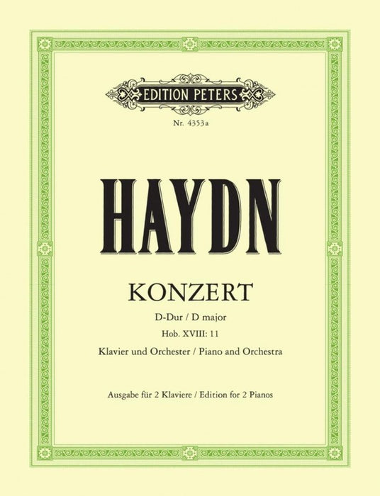HAYDN Piano Concerto No. 1 in D Hob. XVIII:11