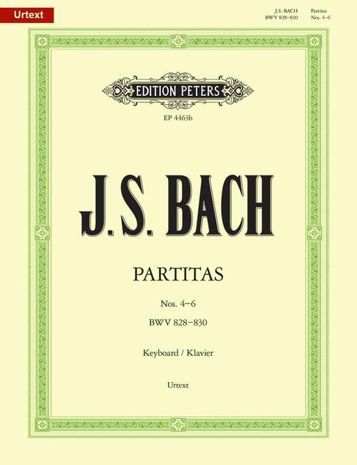 BACH Partitas Vol. 2 Nos. 4-6 BWV 828-830