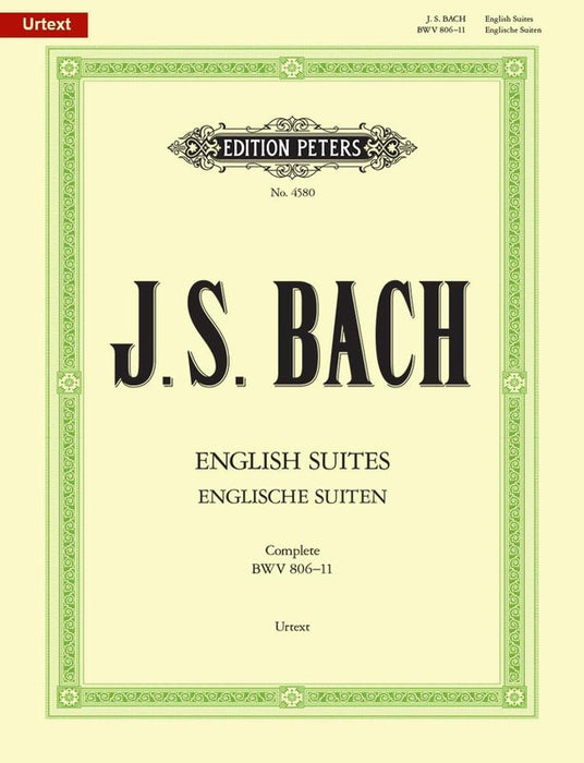 English Suites BWV 806-811, Complete in One Volume