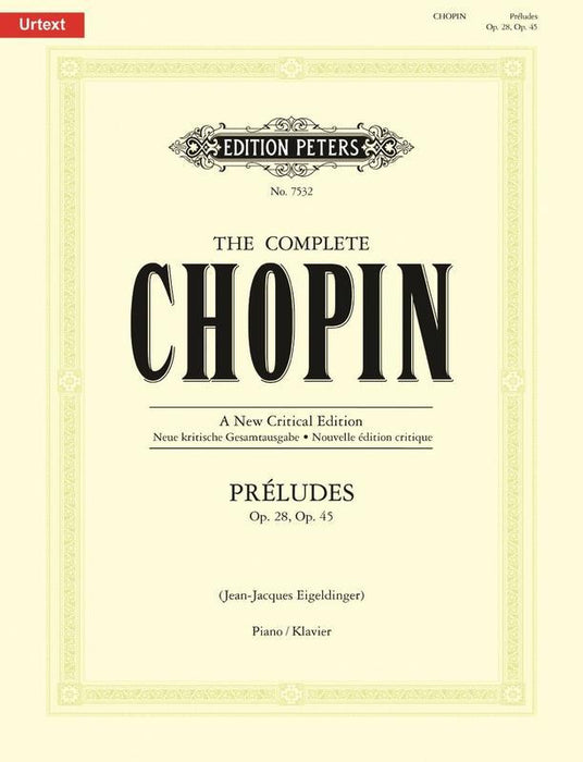 CHOPIN Preludes Op. 28, Op. 45