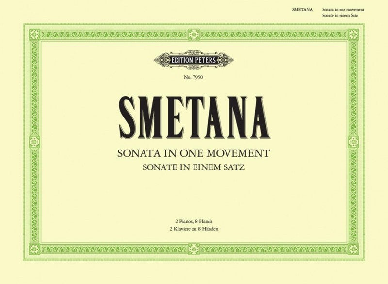 SMETANA Sonata in one movement