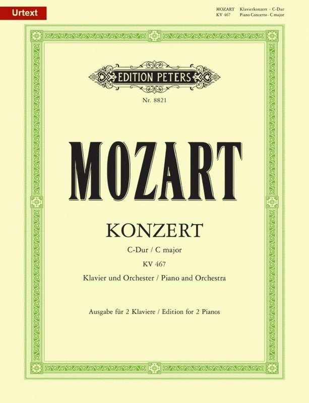 MOZART Piano Concerto No. 21 in C major K 467