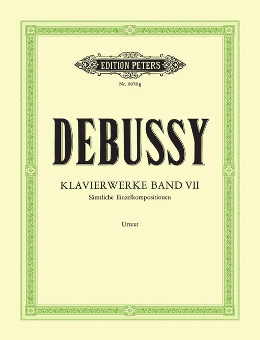 DEBUSSY Separate Piano Works