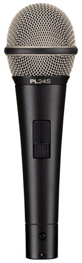 Electro-Voice PL24S Dynamic Supercardioid Vocal Microphone with On/Off Switch