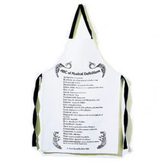 Musical Design Apron