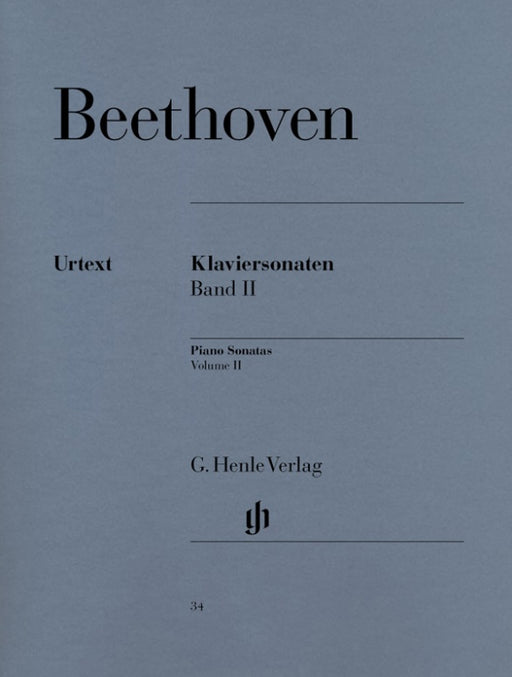 Beethoven Piano Sonatas Volume 2 Urtext Henle Edition