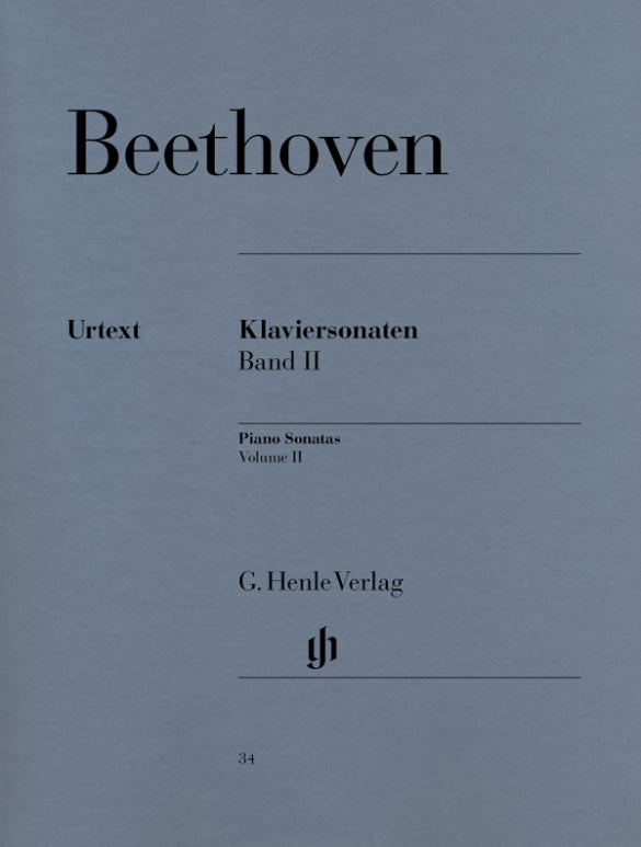 Beethoven Piano Sonatas Volume 2 Urtext Henle Edition