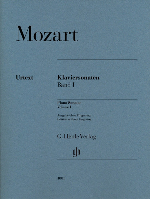 Mozart Piano Sonatas Vol 1 Henle Verlag