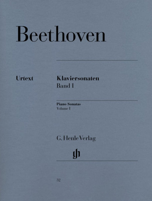 Beethoven Piano Sonatas Volume 1 Urtext Henle Edition