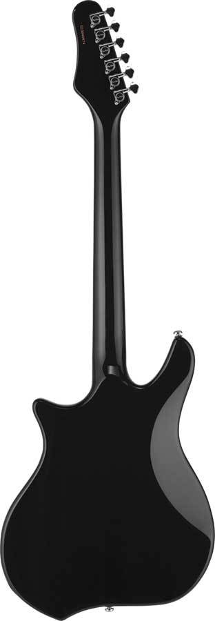 Hagstrom Impala Retroscape Guitar in Black Gloss