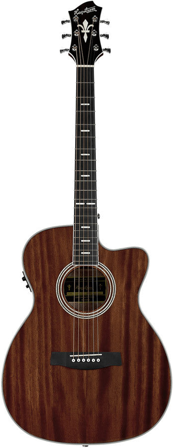 Hagstrom Mora II Series Concert Guitar Natural Pickup
