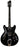 Hagstrom Viking Semi-Hollow Guitar in Black Gloss
