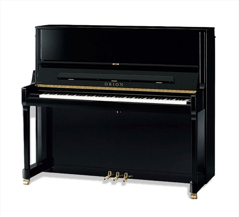 ORION OUP125 Upright Piano Ebony Polish