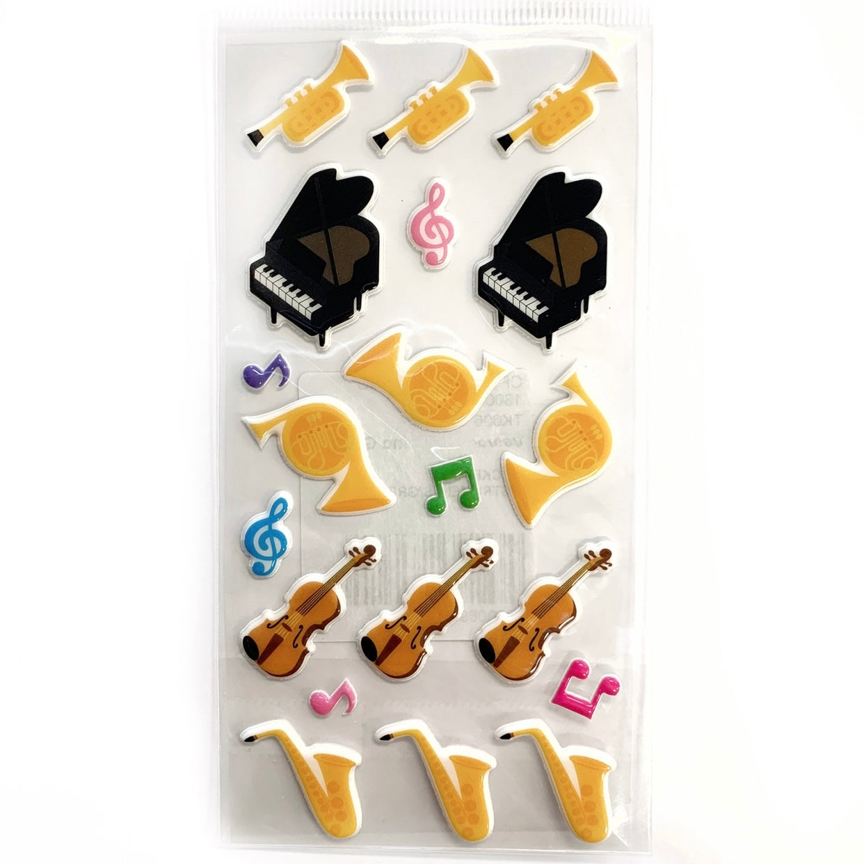 Stickers Intsrument Music Stickers - 'Instruments'