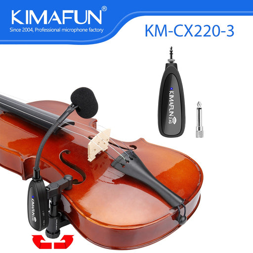 Violin Microphone Kimafun Wireless Rechargeable