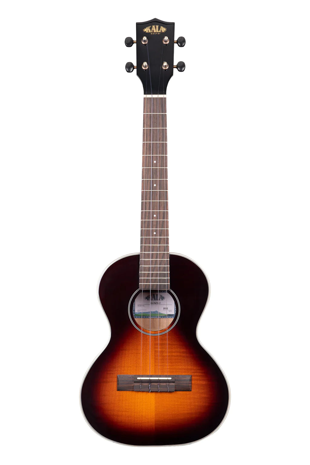 Kala Tenor Ukulele Flamed Maple Tobacco Sunburst