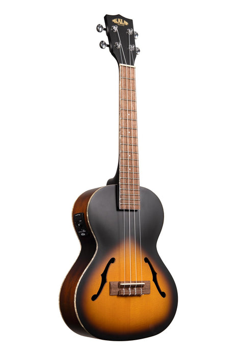 Kala Tenor Ukulele Archtop Tobacco Burst Pickup