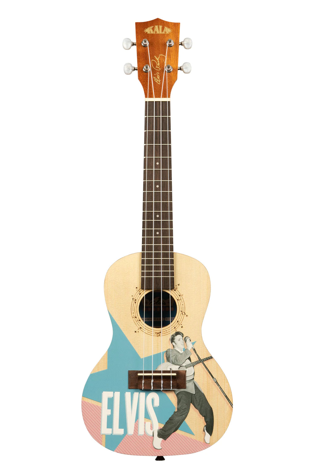 Kala Learn To Play Elvis Rockabilly Concert Ukulele Starter Kit