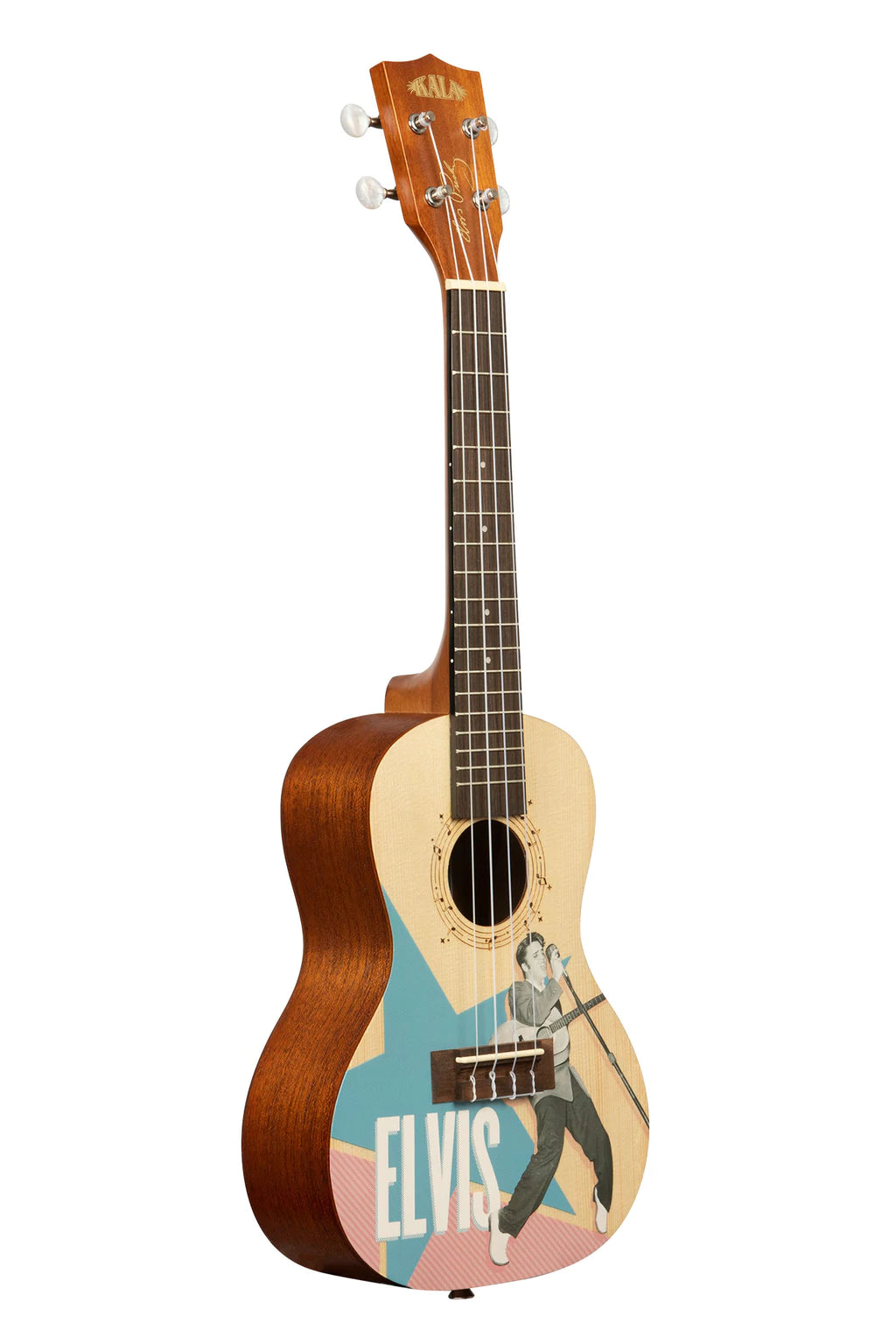 Kala Learn To Play Elvis Rockabilly Concert Ukulele Starter Kit