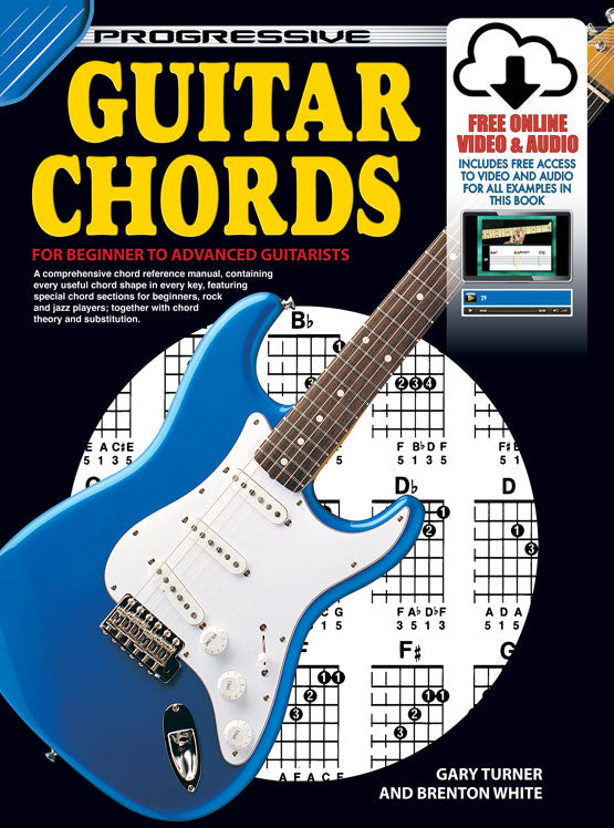 Progressive Guitar Chords Book w Online Media