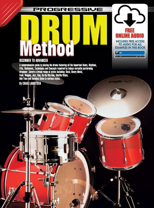 Progressive Drum Method w/ Online Media