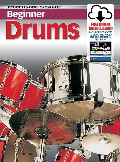 Progressive Beginner Drums w/ Online Media
