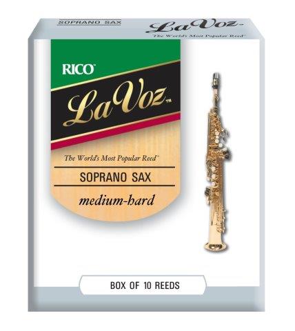 La Voz Soprano Sax Reed Pack of 10
