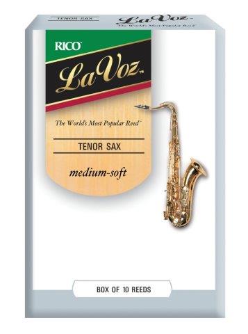 La Voz Tenor Saxophone Reeds Box of 10