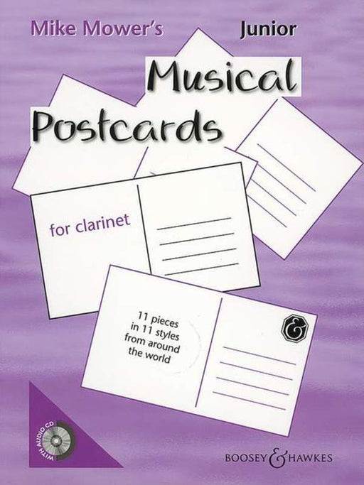 Junior Musical Postcards for Clarinet Book with Audio