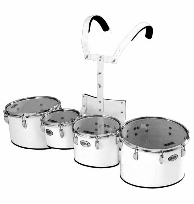 Peace Marching Drum Quad Set with Carrier