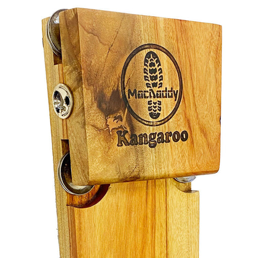Macdaddy MDKA1 "Kangaroo" Stomp Box in Natural Finish