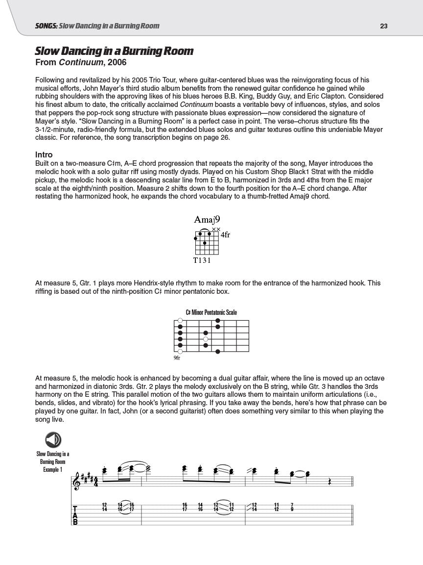 Play like John Mayer by Jeff Adams