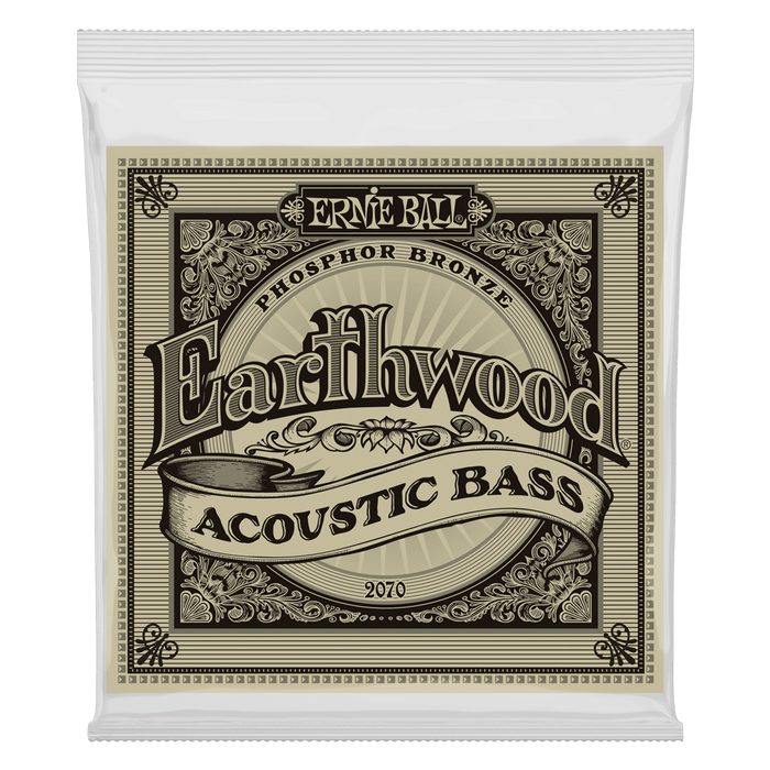 Ernie Ball Earthwood Phosphor Bronze Acoustic Bass Strings - 45-95