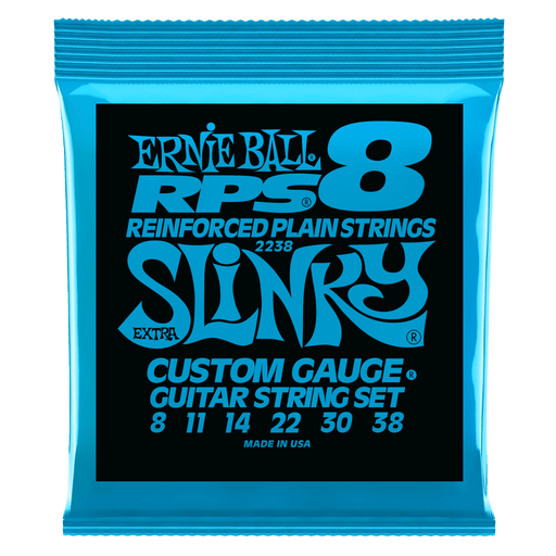 Ernie Ball Extra Slinky RPS Nickel Wound Electric Guitar Strings - 8-38