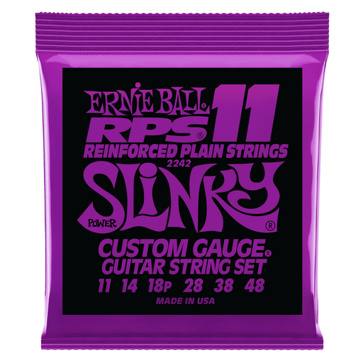 Ernie Ball Power Slinky RPS Nickel Wound Electric Guitar Strings - 11-48