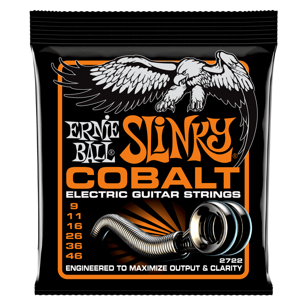 Ernie Ball Hybrid Slinky Cobalt Electric Guitar Strings - 9-46