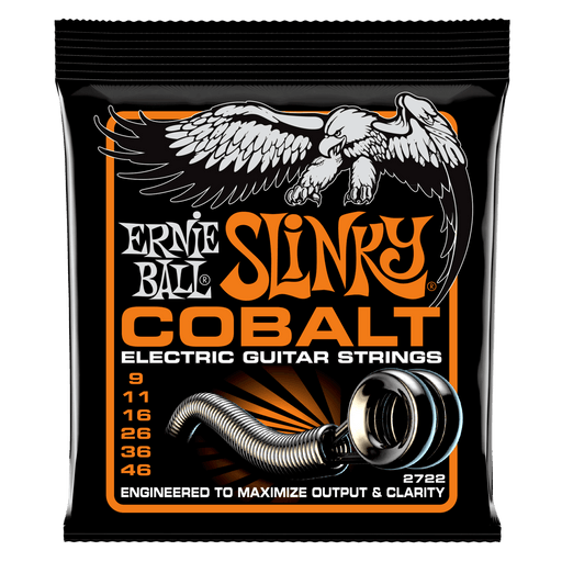 Ernie Ball Hybrid Slinky Cobalt Electric Guitar Strings - 9-46