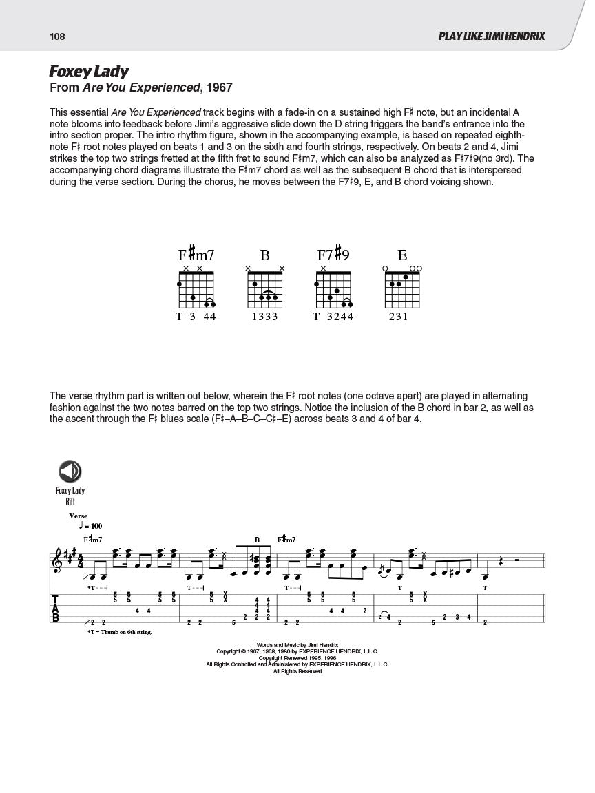 Play like Jimi Hendrix by Andy Aledort