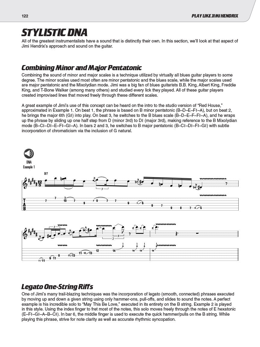Play like Jimi Hendrix by Andy Aledort