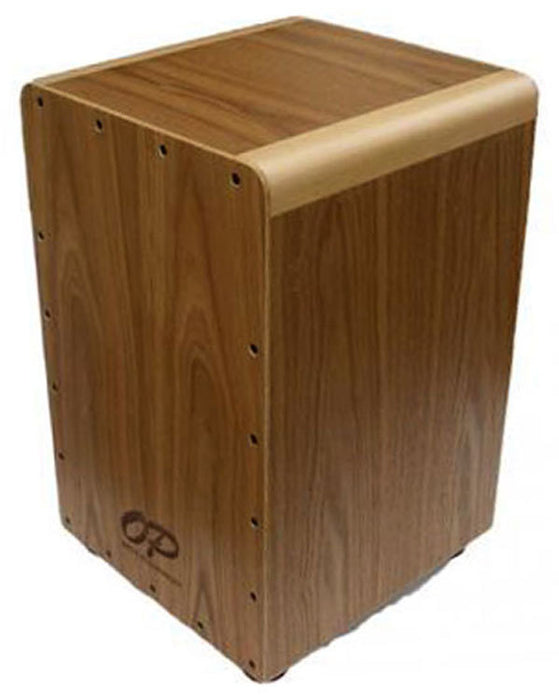 Opus Percussion Wooden Cajon in Ash with Deluxe Carry Bag