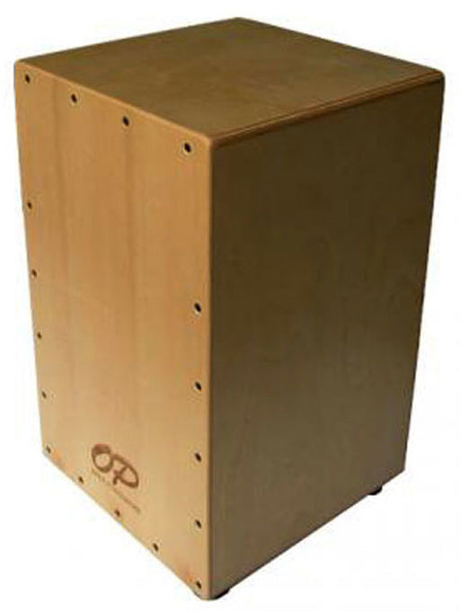 Opus Percussion Wooden Cajon in Birch with Deluxe Carry Bag