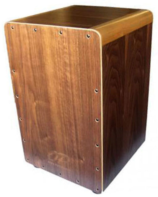 Opus Percussion Wooden Cajon in Walnut with Deluxe Carry Bag