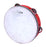 Percussion Plus 8" Wooden Tambourine with Head & 5-Single Rows of Jingles